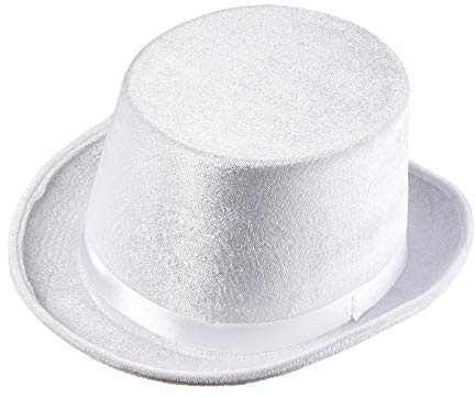 W WIDMANN MILANO Party Fashion - Zylinder aus Samt, Kopfbedeckung, Accessoire, 18. und 19. Jahrhundert, Karneval