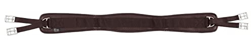 Sangle de selle de cheval Anti-irritation, marron, 152 cm