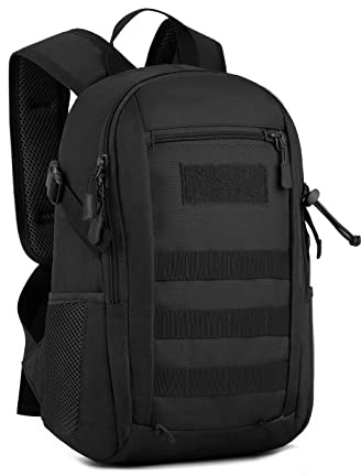 HUNTVP 10L/20L Mini Daypack Military MOLLE Backpack Rucksack Gear Tactical Assault Pack Bag for Hunting Camping Trekking