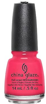 China Glaze Pool Party Nail Polish Lacquer with Hardeners 14ml