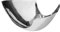 Riess Ambiente Moderne Schale Abstract - 24 cm - poliertes Aluminium Deko Schale Wohnaccessoire Designobjekt