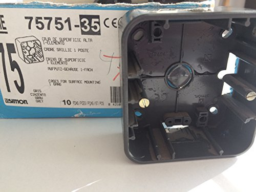 Simon 75751-35 - Caja Superficie 1 Elemento (Alta)