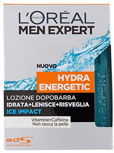 L'Oréal Paris Men Expert Hydra Energetic Lozione Dopobarba Ice Impact - 100 ml