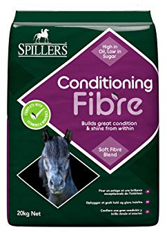 SPILLERS Conditioning Fibre Horse Feed 20kg - Alfalfa and Straw Food Blend With Molasses - Horse Feed Suitable for Horses and Ponies