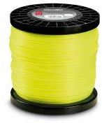 AUSONIA - 83741 Faden Mähfaden für Rasentrimmer Motorsense rund 4,00 MM X 2 KG