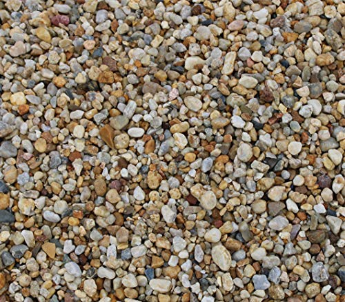 20 Kg Zierkies Gartenkies Teichkies Quarzkies Buntkies Kieselsteine Waschkies Bunt 8-16 mm