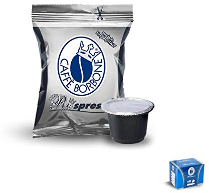 BORBONE CAPSULE RESPRESSO NERA 50 PZ BOX 50 CAPSULE COMPATIBILI NESPRESSO