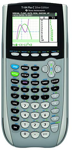 Texas Instruments 84PLSEC/TBL/1L1/L Graphing Calculator, Sliver