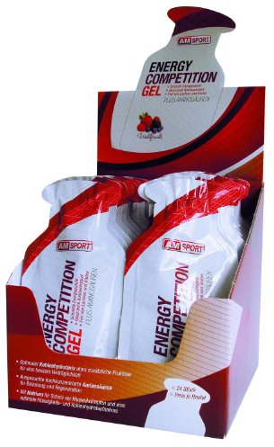 AMSPORT® Energy Competition Gel Waldfrucht 24 x 45 g