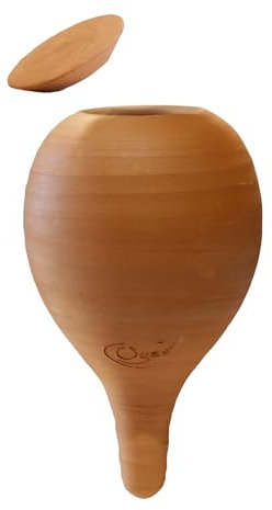 OYAS® A Planter Taille S – ARROSAGE Automatique – OLLAS Terre Cuite – Fabrique en France - Solution d'irrigation écologique, 100% biodégradable. Autonomie 3 à 6 Jours