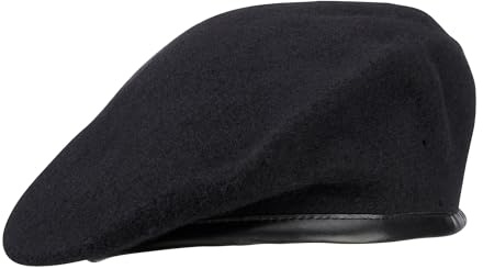 Mil-Tec Mössa för män – 12403002 beanie-mössa, svart, en storlek EU