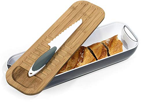 Saveur &d gustation Corbeille + Planche A Pain + Couteau - KA1084