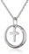 XAANA Taufkette Taufring mit Zirkonia und Kreuzchen-Einhänger inkl. Kette 36/38 cm 925er Sterlingsilber AMZ0385