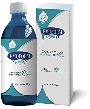 Emoform, Collutorio Alifresh per il Controllo dell'Alito Fesco - 300 ml