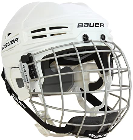 Bauer Helm mit Gitter IMS 5.0, Kopfumfang 56-60, in der Farbe wht