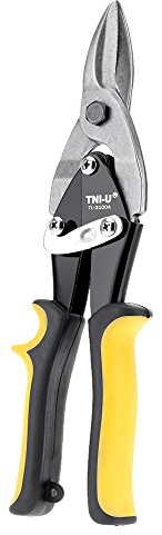 tni-u tu-2100 a Durchlaufblechschere gerader Kopf Dual Farben Griffe Hohe Qualität Sharp Cutting Tool