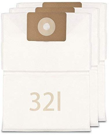 Pièces Détachées Aspiration Centralisée - 3 Sacs/Filtres Jetable (22,5 litres) pour Cuve de 32 litres Aspirateur Centralisé - Compatible Toutes Marques