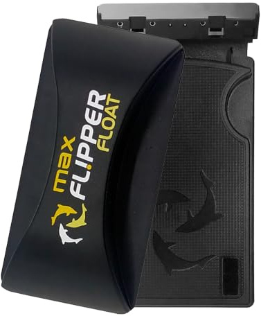 FLIPPER Max Magnetic Aquarium Glass Cleaner β 2-in-1 Scrubber and Scraper, Hands-Free Fish Tank Cleaner for Algae Removal, Safe for Glass and Acrylic Tanks up to 3/4 (19mm), Freshwater & Saltwater
