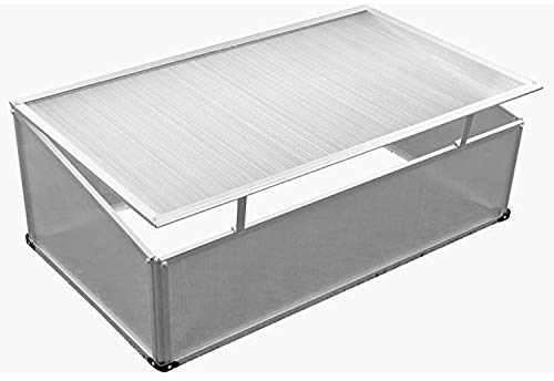 Unsere Top Modelle! Alu Frühbeet mit und ohne Doppeldach Gewächshaus Frühbeetkasten Tomatenhaus Treibhaus Verschiedene Größen, Frühbeete:100x60x40cm