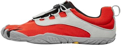 Sportskor FiveFingers V-Run Retro Gymnastik Tekniker Sneaker Tunn Yttersula Med Fingrar Löpning Vandring Yoga Klättring Träningsträning-Svart Grå Nylon Polyester Gummi-Storlek