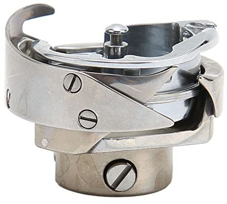 Gancho Giratorio de Costura, Accesorios Industriales para Máquinas de Coser por Computadora de Acero Inoxidable Caja de Bobina de Gancho Giratorio de Lanzadera para Máquina de Coser 6 5 6 7