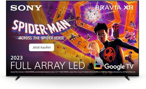 Sony BRAVIA XR, XR-98X90L, Full Array LED, 4K HDR, Google TV, ECO Pack, BRAVIA CORE, Aluminium, nahtloses Design