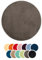 liebling Badteppich, 100% Polyester - Mikrofaser, Serie Santos, Ø 110 cm,1500 g/m², 30 Grad waschbar, Farbe: Taupe
