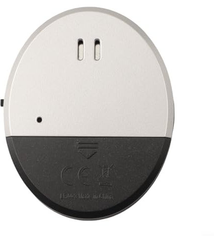 LVYXON Détecteur de bris de verre ultra fin avec alarme de vibration 130 dB Système de sécurité domestique (1 pièce)