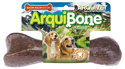 ARQUIVET Arquibone bacon 20 cm - 265 g - ossi per cani - snack per cani