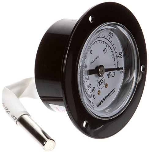 Hussmann 0443313, Thermometer-2 Dial Black