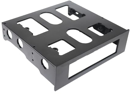 5 25-Zoll Auf-3 5-Zoll Laufwerksschacht Adapter Vordere Schacht Montagehalterung 3 5-auf-5 25-Diskettenlaufwerk Auf Optisches Laufwerksschacht Fach Halterung 5 25-auf-3 5-Laufwerksschacht