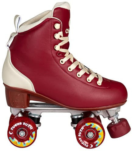 Chaya Patines para mujer, color rojo