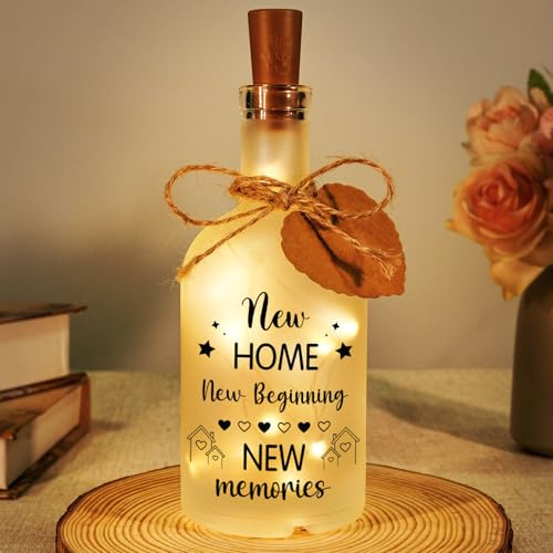 Sayregifty Nuovi regali per la casa, regali per l'inaugurazione della casa, luci per la nuova casa, regalo per amici/donne/sorelle/coppie/Bestie regalo di inaugurazione della casa decorazione