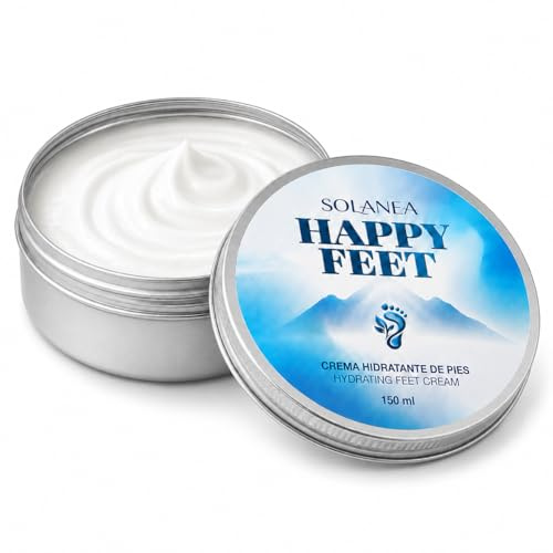 SOLANEA Happy Feet | Crema Pies con Urea 20% | Talones y Durezas | 150 ml