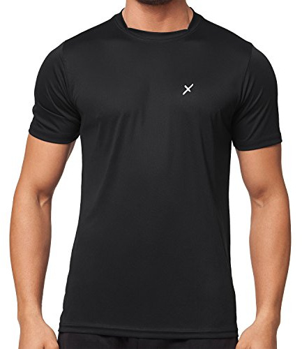 CFLEX Herren Sport Shirt Fitness T-Shirt Sportswear Collection - Schwarz M