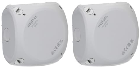 2 Stück Hensel DK0200G Kabelabzweigkasten Feuchtraumdose IP 66 bis 2,5 qmm ohne Klemme