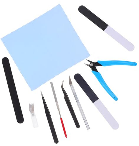 jojofuny DIY-bausatz Werkzeuge Für Fußmodelle Aus Miniatur-Hobby-werkzeugsatz Modellbausatz-werkzeugsatz Für Plastikmodelle
