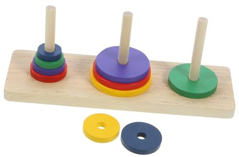 LALADEFIEE Gioco in Legno Creativo per Adulti e Ragazzo Ragazza di Età Superiore a 6 Anni, Puzzle Mentale con Superficie Liscia per Attività Fai-da-te e Giochi a Casa