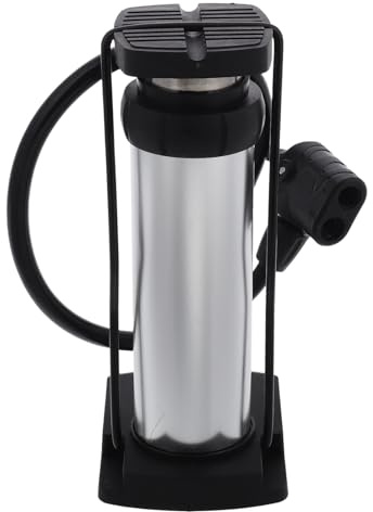 HOLIDYOYO Pompa a Piede Portatile Alta Pressione per Auto Bici e Moto Compressore Manuale Multifunzione per Gonfiaggio Veloce Casa Viaggio Strumento Versatile e Salva-energia
