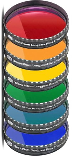 Baader Premium Eyepiece Filter: Set of 6 Color Filters - 2 # FCFS-2 2458310