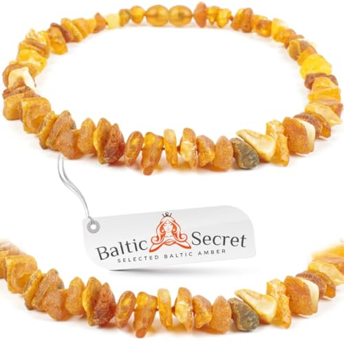 Bernsteinkette Hund | Bernsteinhalsband für Hunde und Katzen | Hundehalsband I Natürliches Halsband Hund aus echt Bernstein geliebten Vierbeiner | Handgefertigtes