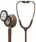 3M Littmann Classic III Stethoskop zur Überwachung, 5809, kupferfarbenes Bruststück, schokoladenfarbener Schlauch, 69 cm, 5809