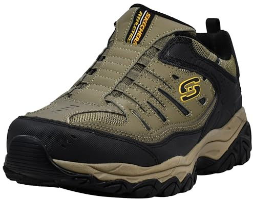 Skechers Sport Men's Afterburn Extra Wide Fit Wonted Loafer,pebble,11 4E US