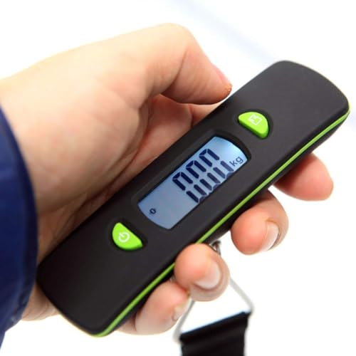 UNbit Mini balance électronique portative de bagage d'aviation de balance électronique de 50KG/110lb avec la balance portative de chargement d'usb avec l'affichage de rétro-éclairage Balances