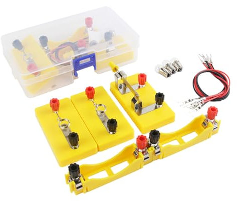 DRESSOOS Set Elektronische Bausätze Für Spielzeug Strom Wissenschaftsbausatz Kunststoff Metall Strom Experiment