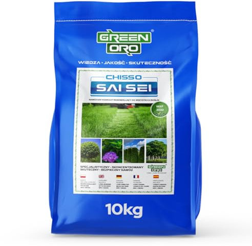 GREEN ORO CHISSO SAI SEI 10KG Engrais régénérant pour gazon sain et dense