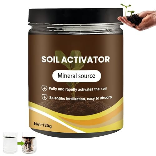Activateur, nouvel activateur de sol biologique et engrais pour plantes 2025, engrais professionnel à base de farine d'os, fleurs et plantes saines pour plantes d'intérieur et d'extérieur (1 Pièce)