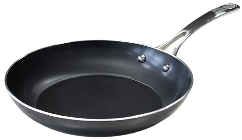 Kyocera Keramikpanna, stekpanna med keramisk non-stick beläggning, 28 cm, fri från PFAS/PTFE, rostfritt stålhandtag, lämpligt för alla typer av spisar, CFP-L11