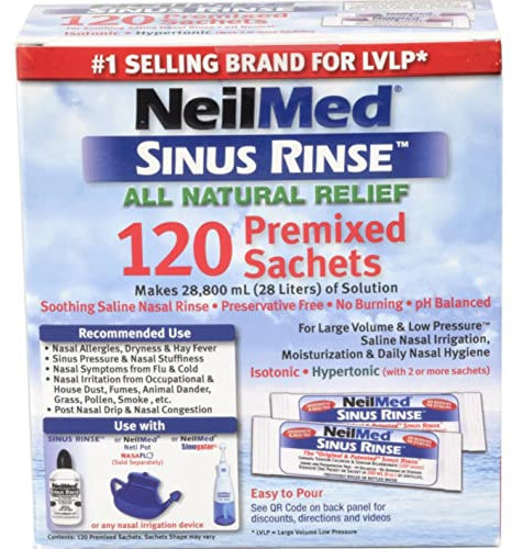 NeilMed Sinus Rinse - 120 Sachets