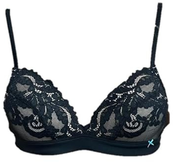 INFIORE Reggiseno a triangolo in elegante pizzo art. 5010-3, Nero